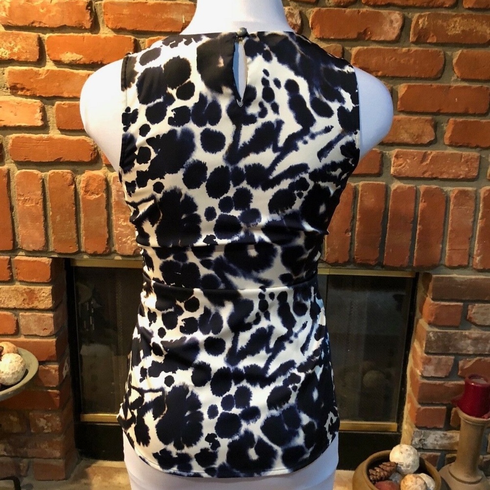 Ann Taylor Ruched Ruffled Shirt Top - Picture 5 of 9